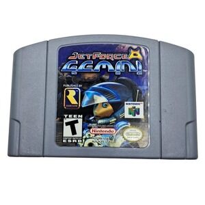 Rareware Jet Force Gemini Nintendo 64 N64 Grey Action Shooter Game Cartridge